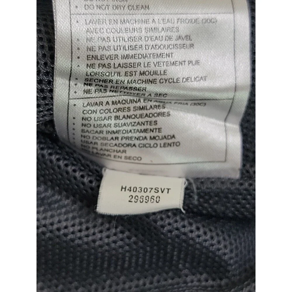Nike Jacket Womens‎ L Black Stripe Full Zip  Pockets Lightweight Running Swoosh